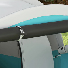 Cort de camping pentru 5 persoane | albastru č.3