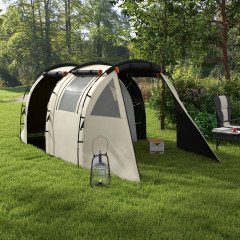 Cort de camping pentru 5 persoane | kaki č.1