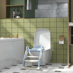 Adaptor WC pliabil pentru copii | albastru și alb č.1
