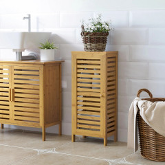 Dulap de baie 30x19,9x70 cm | culoare naturală