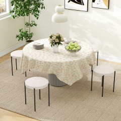 Set de 4 taburete Adri 41,5 x 41,5 x 46 cm | alb-crem č.1