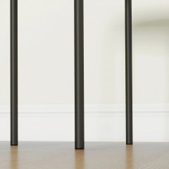 Set de 4 taburete Adri 41,5 x 41,5 x 46 cm | alb-crem č.3
