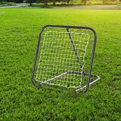Poartă de antrenament cu ricoșeu 78x84x65-78 cm | negru č.1