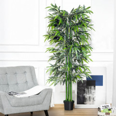 Bambus artificial 180 cm | verde č.2