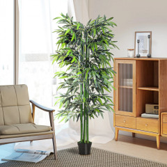 Bambus artificial 180 cm | verde č.3