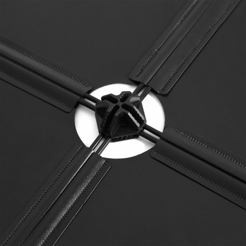 Organizator tip raft 48 × 36 × 173 cm | negru č.4