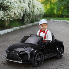 Mașină electrică pentru copii Lexus | negru