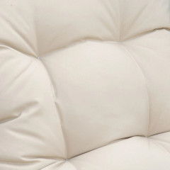 Șezlong de grădină Polyrattan cu pernă reglabilă 200x66x92 cm | kaki č.3
