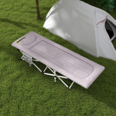 Pat de camping pliabil 200 x 65 x 42 cm | gri č.3