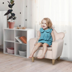 Fotoliu pentru copii 50x42x58cm | roz deschis č.1
