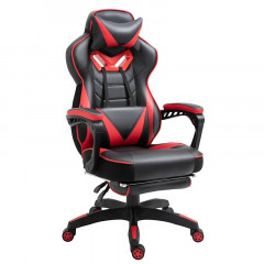 Scaun de gaming 65 x 70 x 118,5-128,5 | negru + roșu č.2