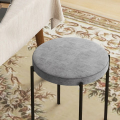 Set de 4 taburete Adri 41,5 x 41,5 x 46 cm | gri închis č.2