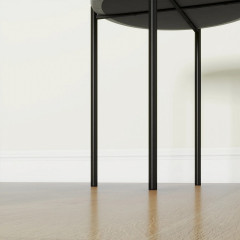 Set de 4 taburete Adri 41,5 x 41,5 x 46 cm | gri închis č.3