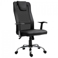 Scaun ergonomic 66x73x108-118 cm | negru č.2