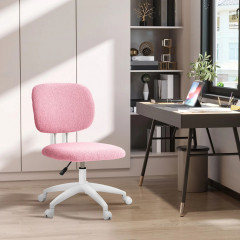 Scaun de birou ergonomic 48 x 53 x 80-90 cm | roz č.1