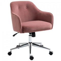 Scaun de birou 61x59x80,5-90,5 cm | roz închis č.3