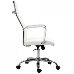 Scaun de birou ergonomic 54x62x104-114 cm | alb č.2