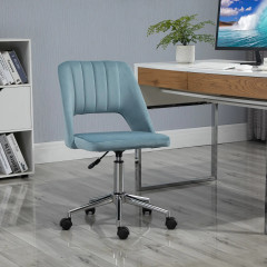 Scaun rotativ de birou 49 x 60 x 79-91 cm | albastru č.1