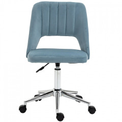 Scaun rotativ de birou 49 x 60 x 79-91 cm | albastru č.2