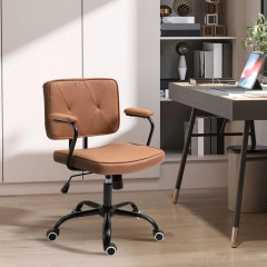 Scaun de birou 61 x 58 x 82-91 cm | maro č.1
