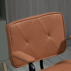 Scaun de birou 61 x 58 x 82-91 cm | maro č.2