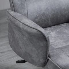 Fotoliu ergonomic de birou 67x69x92-102 cm | gri deschis č.3