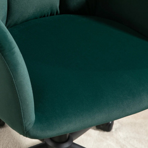 Fotoliu de birou cu spătar redus 58x58,5x86cm | verde č.6