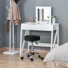 Scaun cu înălțime reglabilă 35x35x49-61 cm | negru č.1