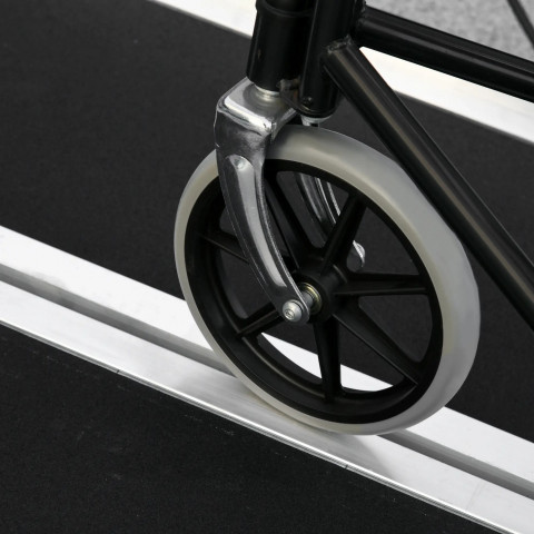 Rampă pentru scaun cu rotile 93 x 73 x 5 cm | negru č.5