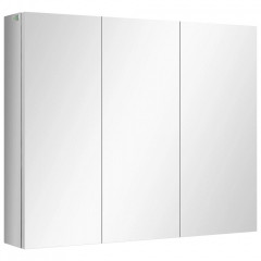 Dulap cu oglindă de perete 70x12x55 cm | argintiu č.2