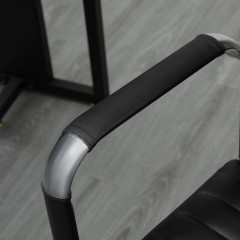 Scaun de birou ergonomic 54x62x104-114 cm | negru č.2