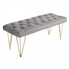 Bancă pentru pantofi 116x44,5x49 cm | gri č.2