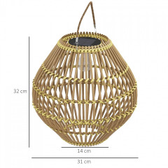 Lampă solară 31 x 31 x 32 | galben č.3