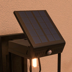 Corp de iluminat solar montare pe perete | negru č.3