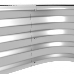 Raft pentru flori 118x45x30 cm | argintiu č.3